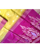 SOFT SILK SAREE WITH BLOUSE