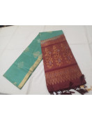 SOFT SILK SAREE WITH BLOUSE