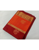 SOFT SILK SAREE WITH BLOUSE