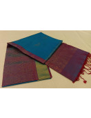 SOFT SILK SAREE WITH BLOUSE