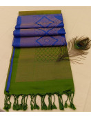 SOFT SILK SAREE WITH BLOUSE