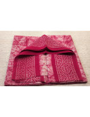 PL COTTON SAREES WITH SOLID WAX CRACK DESIGNS