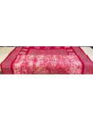 PL COTTON SAREES WITH SOLID WAX CRACK DESIGNS