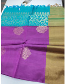 SOFT SILK SAREE WITH BLOUSE