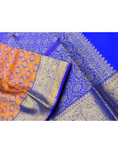 ARNI SILK HALF FINE ZARI SAREE WITH BLOUSE