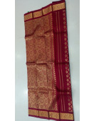 THIRUBHUVANAM HF ZARI SILK SAREE 550 MTS