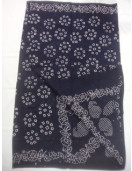 PL COTTON SAREES WITH WAX DOT PRINT DESIGNS