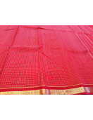 ARNI SILK HALF FINE ZARI SAREE WITH BLOUSE