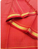 ARNI SILK HALF FINE ZARI SAREE WITH BLOUSE