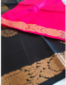 SOFT SILK SAREE WITH BLOUSE