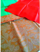 SOFT SILK SAREE WITH BLOUSE