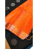 SOFT SILK SAREE WITH BLOUSE