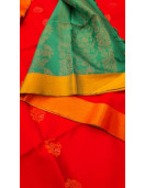 SOFT SILK SAREE WITH BLOUSE