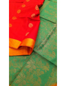 SOFT SILK SAREE WITH BLOUSE