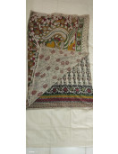 KALAMKARI PRINTED COTTON SAREE