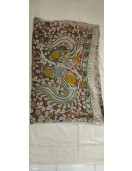 KALAMKARI PRINTED COTTON SAREE