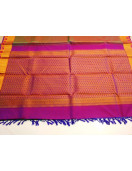 ARNI SILK HALF FINE ZARI SAREE WITH BLOUSE