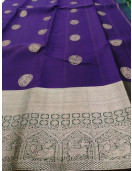 ARNI SILK HALF FINE ZARI SAREE WITH BLOUSE