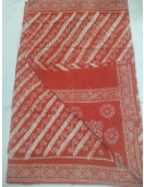 PL COTTON SAREES WITH SOLID WAX CRACK DESIGNS