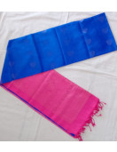 SOFT SILK SAREE WITH BLOUSE