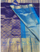 ARNI SILK HALF FINE ZARI SAREE WITH BLOUSE