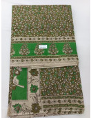 KALAMKARI PRINTED COTTON SAREE