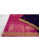 SOFT SILK SAREE WITH BLOUSE