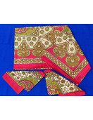 BEDSHEET JAIPUR PRINTED 60X90 2 PILLOW COVER