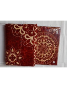 BEDSHEET BARMER PRINTED 90X108 2 PILLOW COVER