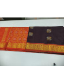 SOFT SILK SAREE WITH BLOUSE