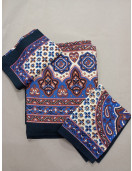 BEDSHEET JAIPUR PRINTED 90X108 2 PILLOW COVER