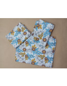 BEDSHEET ERODE AHEMADHABAD PRINT 60X90 2 PILLOW COVER