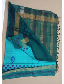 MANAMEDU BLOCK PRINTED SAREES WITH BLOUSE