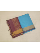 SOFT SILK SAREE WITH BLOUSE