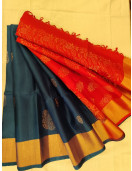 SOFT SILK SAREE WITH BLOUSE