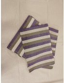 BEDSHEET STRIPE 72X100 2 PILLOW COVER