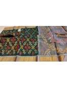 COTTON X KORA SILK TIE DYE SAREES CHINNLAPATTI