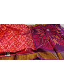 COTTON X KORA SILK TIE DYE SAREES CHINNLAPATTI