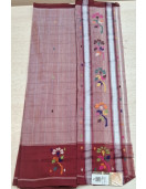 SAREES TIRUNELVELI RAYONxCOTTON Mix CHEDI BUTTA 550 cms SLNC