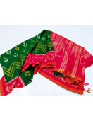 COTTON SAREES MADURAI OUTSTANDING IKAT TIE AND DYEi