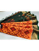 COTTON X KORA SILK TIE DYE SAREES CHINNLAPATTI