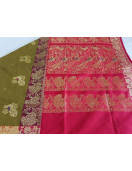 PMK BUMBERG COT SAREES WITH BLOUSE