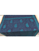 PL COTTON SAREES WITH WAX DOT PRINT DESIGNS