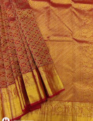 HF ZARI GRAND DESIGNING WEDDING SILK SAREES SSLW