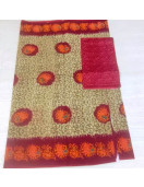 POWERLOOM PRINTED SAREES WITH BLOUSE