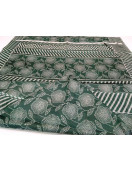 POWERLOOM PRINTED SAREES WITH BLOUSE