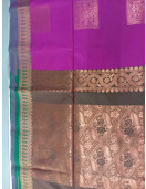 PL Polyester Big Butta Softee saree Jacquard