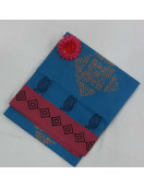 SALEM BLOCK PRINT COTTON SAREES