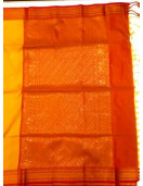 PL Polyester Big Butta Softee saree Jacquard