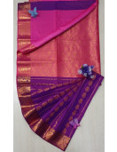 PL Polyester Big Butta Softee saree Jacquard